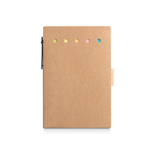 Caderno Cartão com Caneta e Post-it COOPER